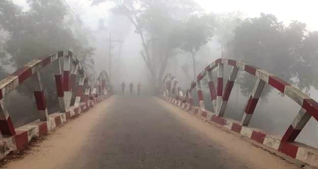 শ্রীমঙ্গলে জেঁকে বসেছে শীত : দেশের সর্বনিম্ন তাপমাত্রা ৫.৫  ডিগ্রি সেলসিয়াস