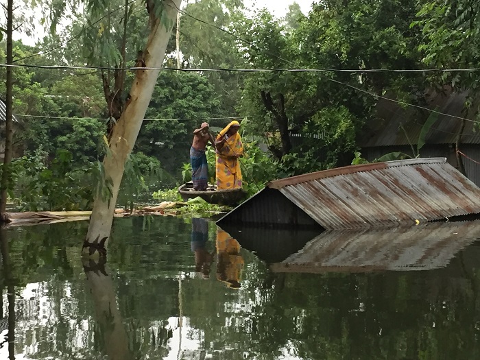 সিরাজগঞ্জে পানিবন্দী সাড়ে তিন লাখেরও বেশি মানুষ